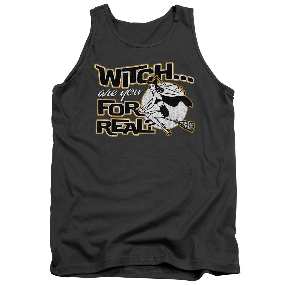 For Real - Adult Tank - Charcoal
