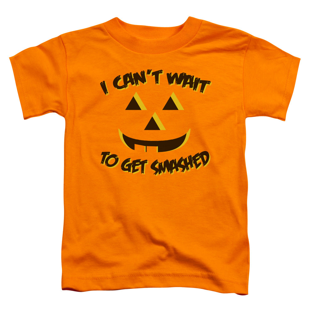 Get Smashed - Short Sleeve Toddler Tee - Orange T-shirt