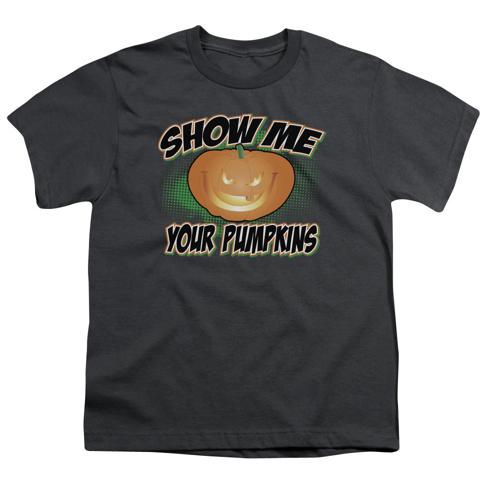 Show Me - Short Sleeve Youth 18 - 1 - Charcoal T-shirt