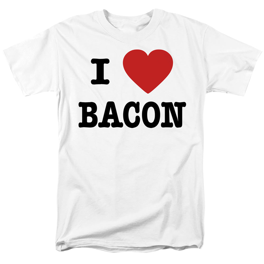 I Heart Bacon - Short Sleeve Adult 18 - 1 - White T-shirt