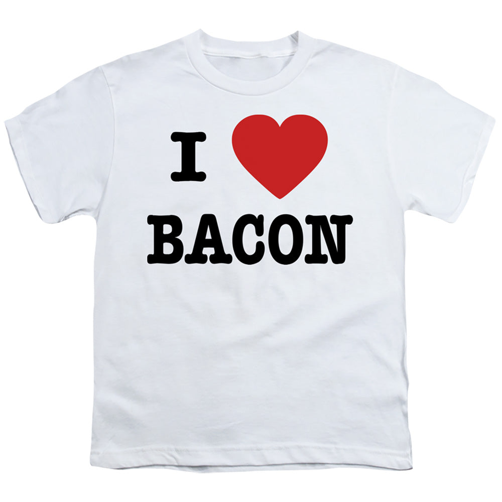 I Heart Bacon - Short Sleeve Youth 18 - 1 - White T-shirt