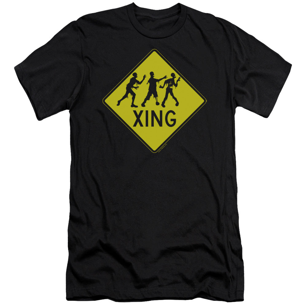 Zombie Xing - Short Sleeve Adult 30 - 1 - Black T-shirt