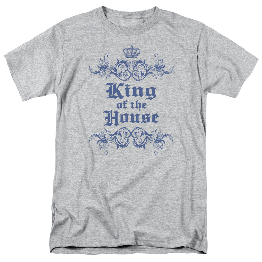 King Of The House - Short Sleeve Adult 18 - 1 - Athletic Heather T-shirt