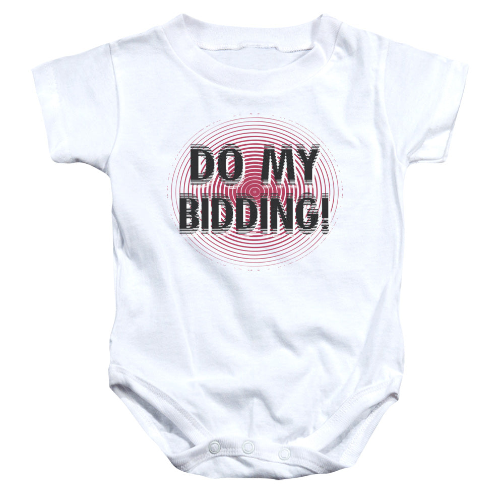 Do My Bidding - Infant Snapsuit - White - Sm