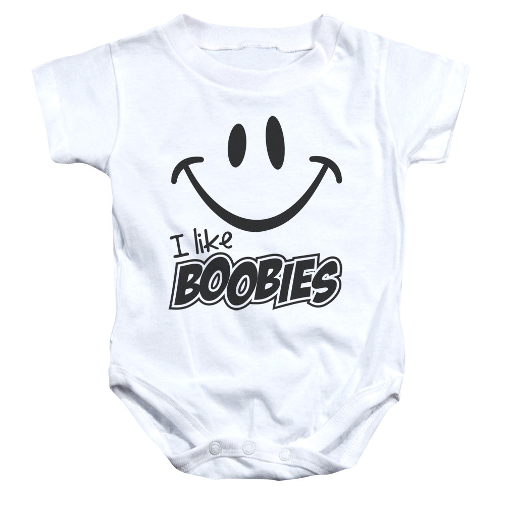 I Like Boobies - Infant Snapsuit - White