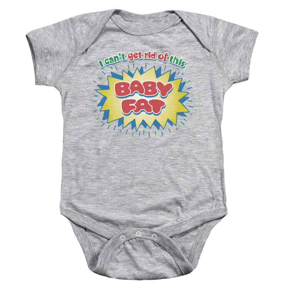 Baby Fat - Infant Snapsuit - Athletic Heather
