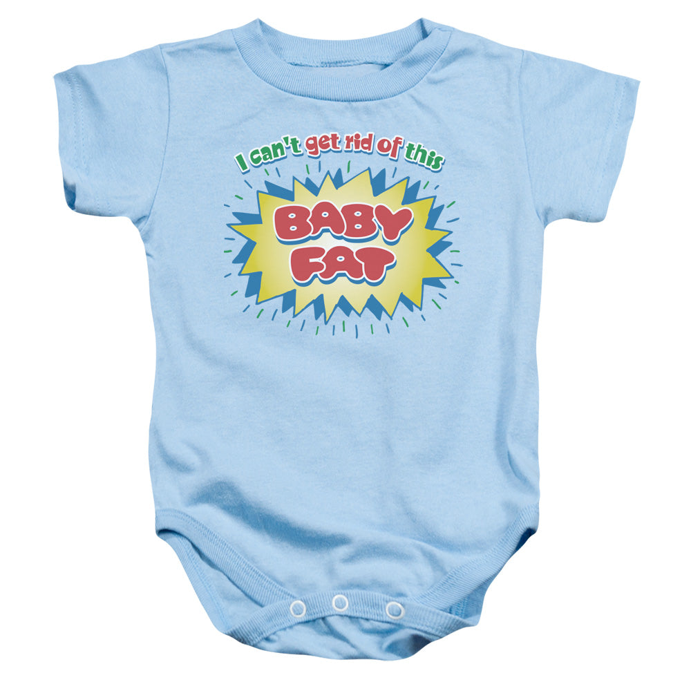 Baby Fat - Infant Snapsuit - Light Blue