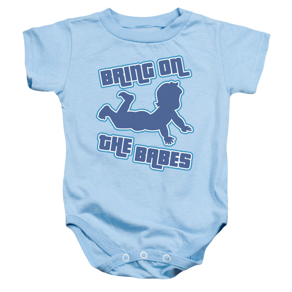 Bring Them On - Infant Snapsuit - Light Blue