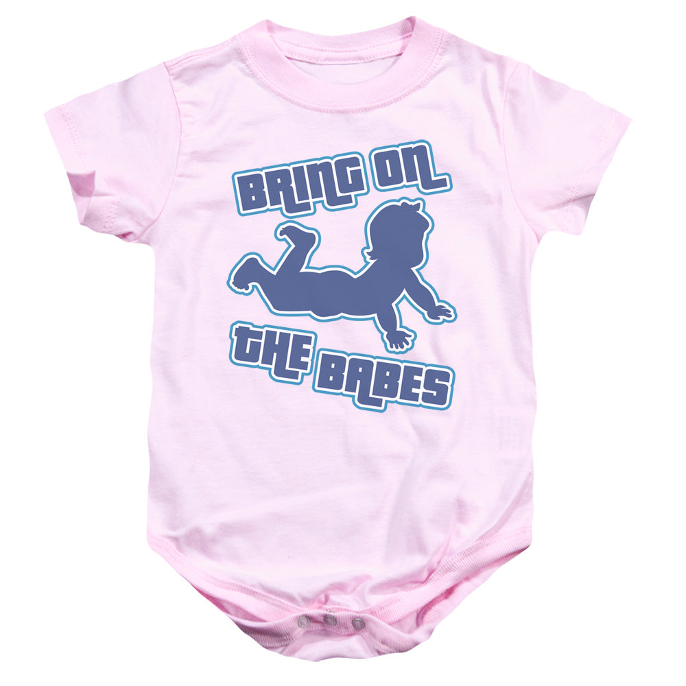 Bring Them On - Infant Snapsuit - Pink