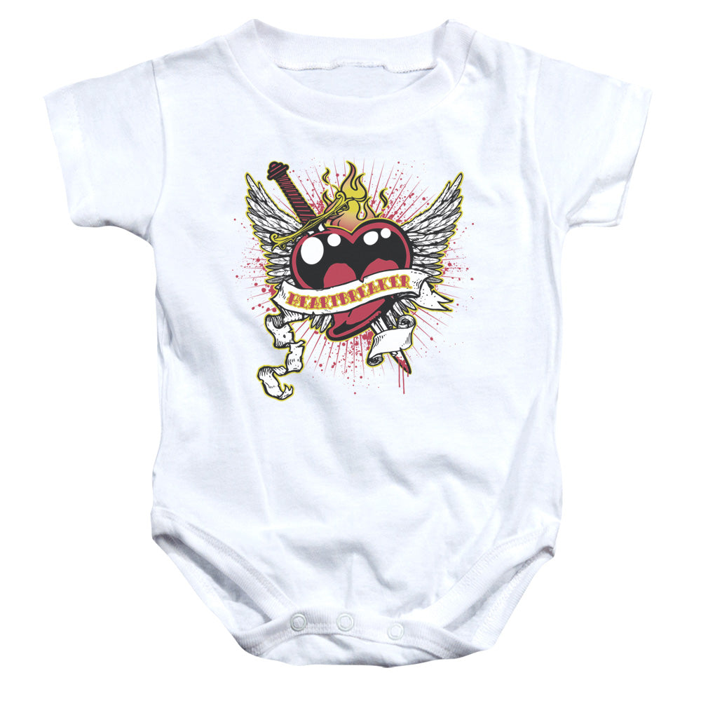 Heartbreaker - Infant Snapsuit - White