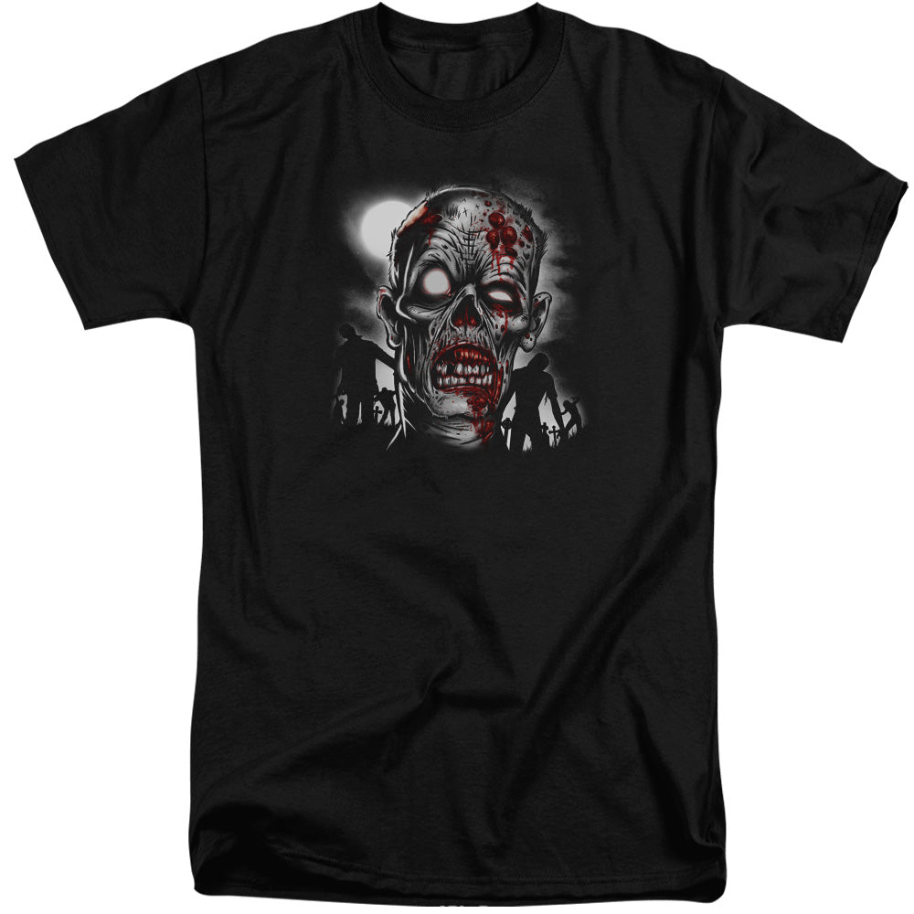 Walking Dead - Short Sleeve Adult Tall 18 - 1 - Black T-shirt