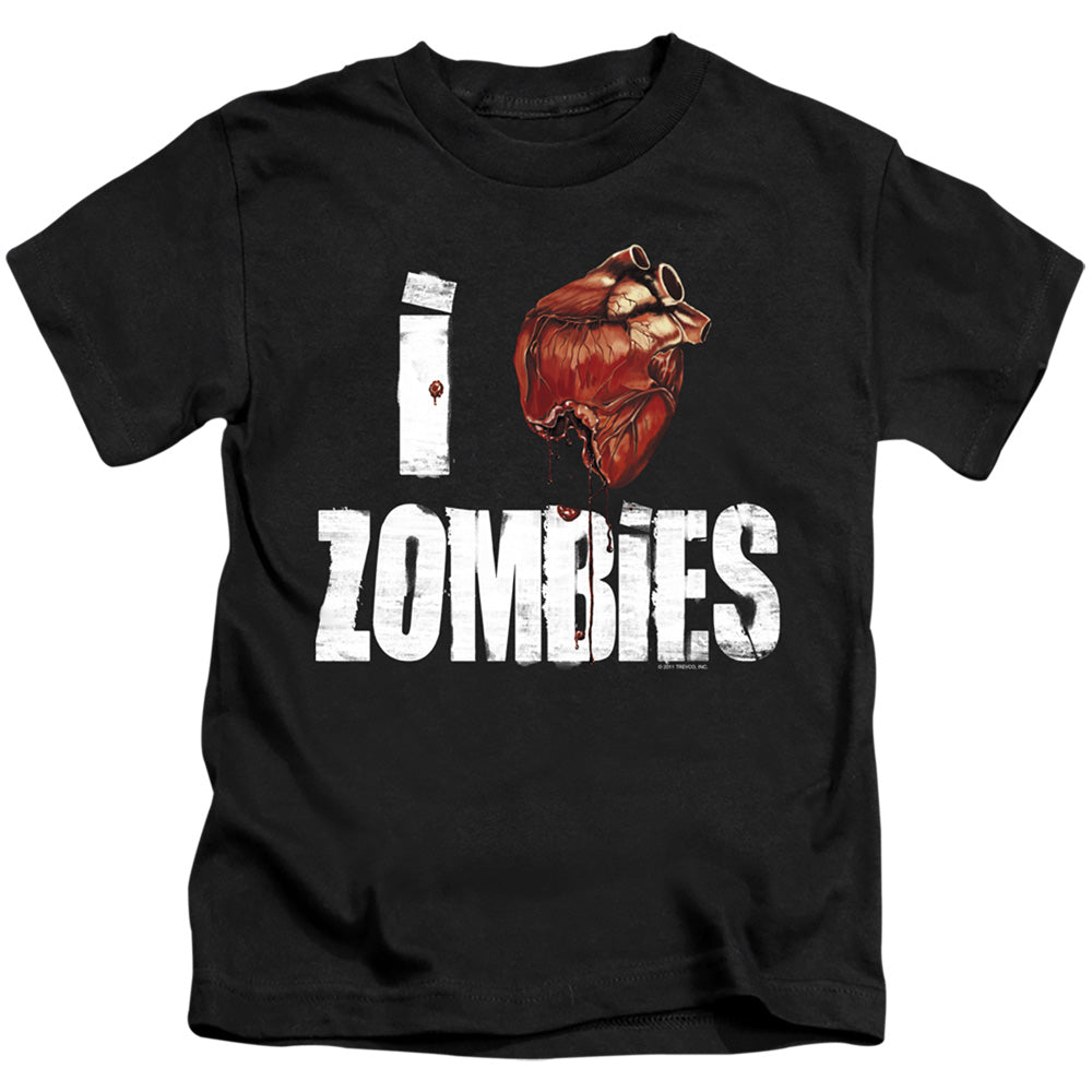 I BLOODY HEART ZOBMIES - JUVENILE 18/1 - BLACK - T-Shirt