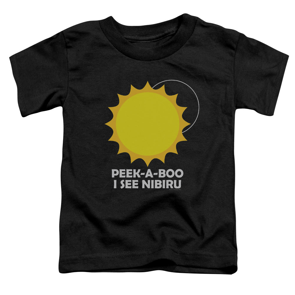 I See Nibiru - Short Sleeve Toddler Tee - Black T-shirt