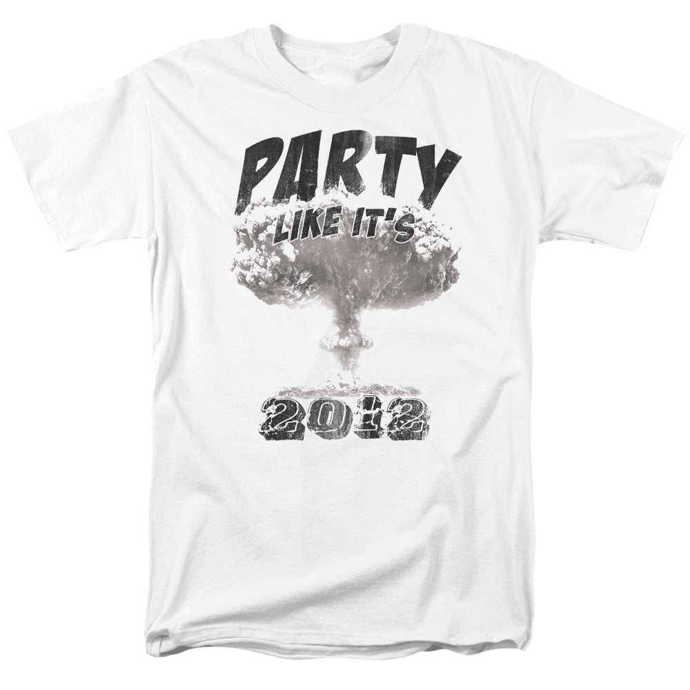 Party Like Its 2012 - Short Sleeve Adult 18 - 1 - White T-shirt
