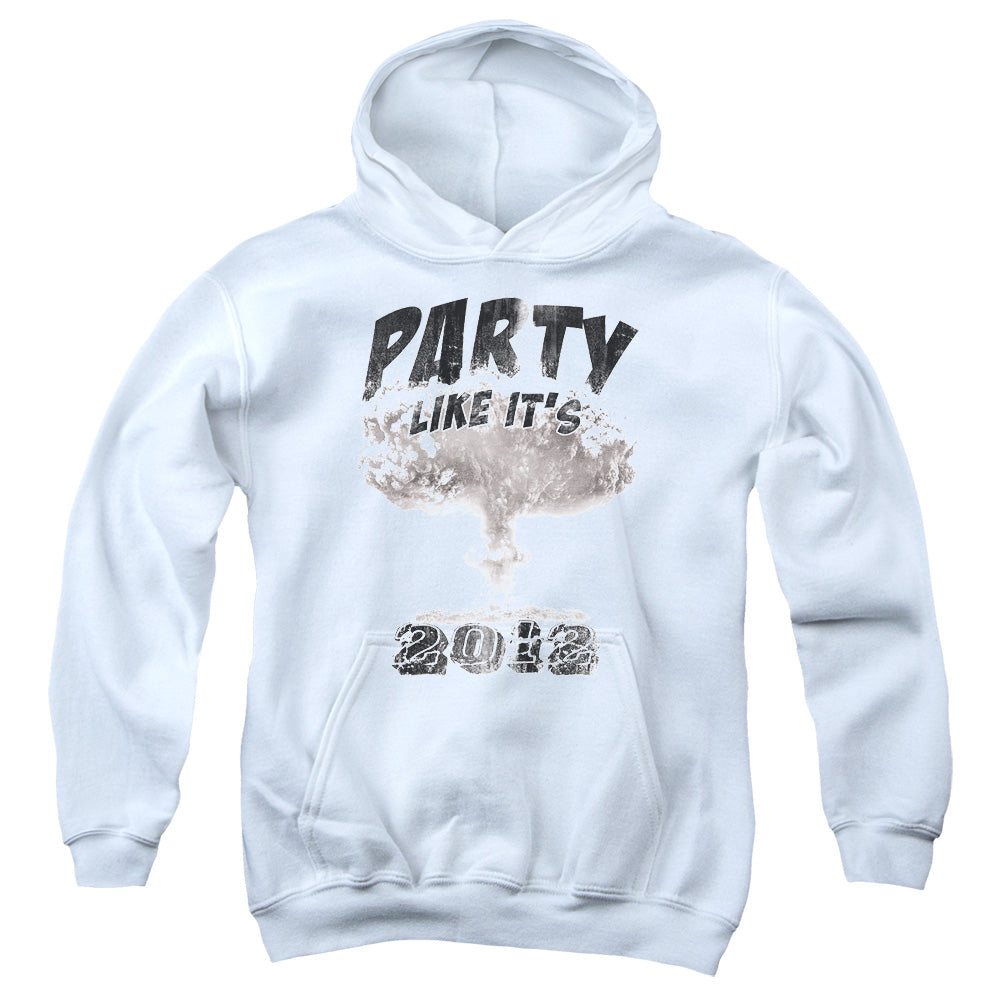 Party Like Its 2012 - Youth Pull-over Hoodie - White