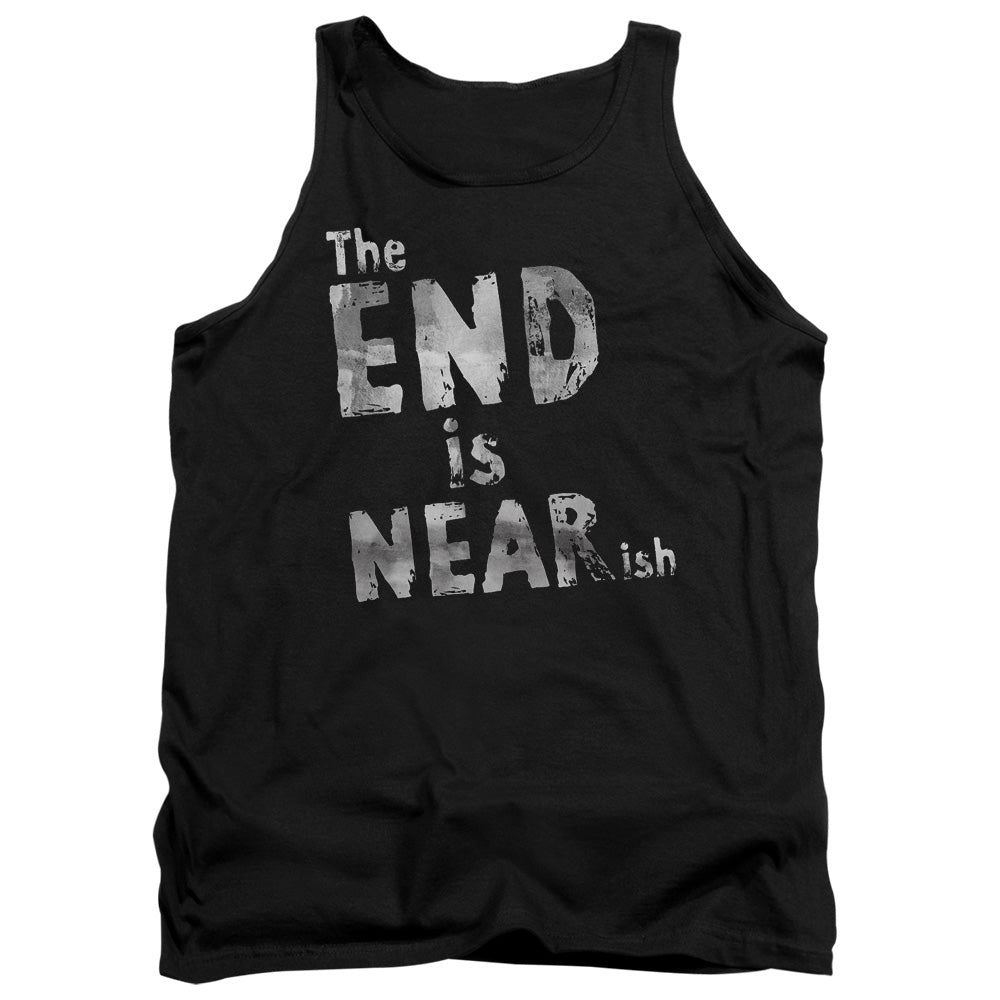 The End Is Near Ish - Adult Tank - Black