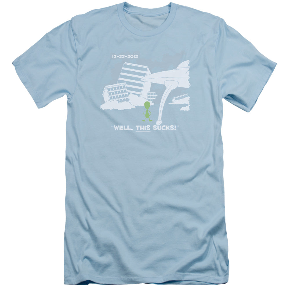 LATE TO THE PARTY - ADULT 30/1 - LIGHT BLUE T-Shirt