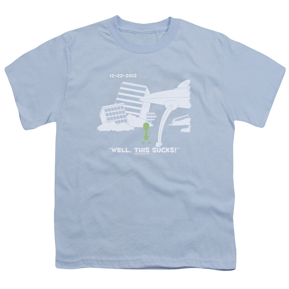 LATE TO THE PARTY - YOUTH 18/1 - LIGHT BLUE T-Shirt