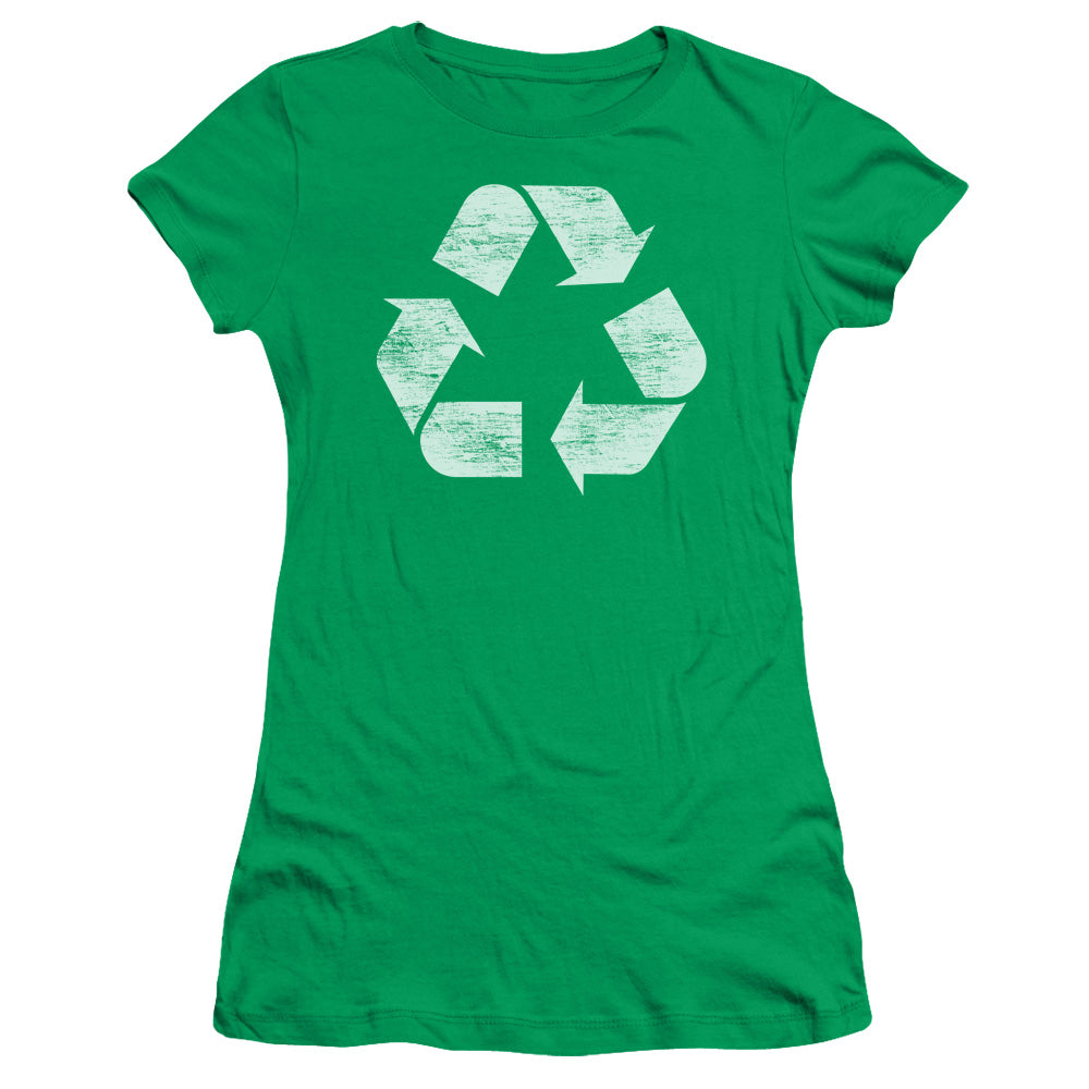RECYCLE - JUNIOR SHEER - KELLY GREEN T-Shirt