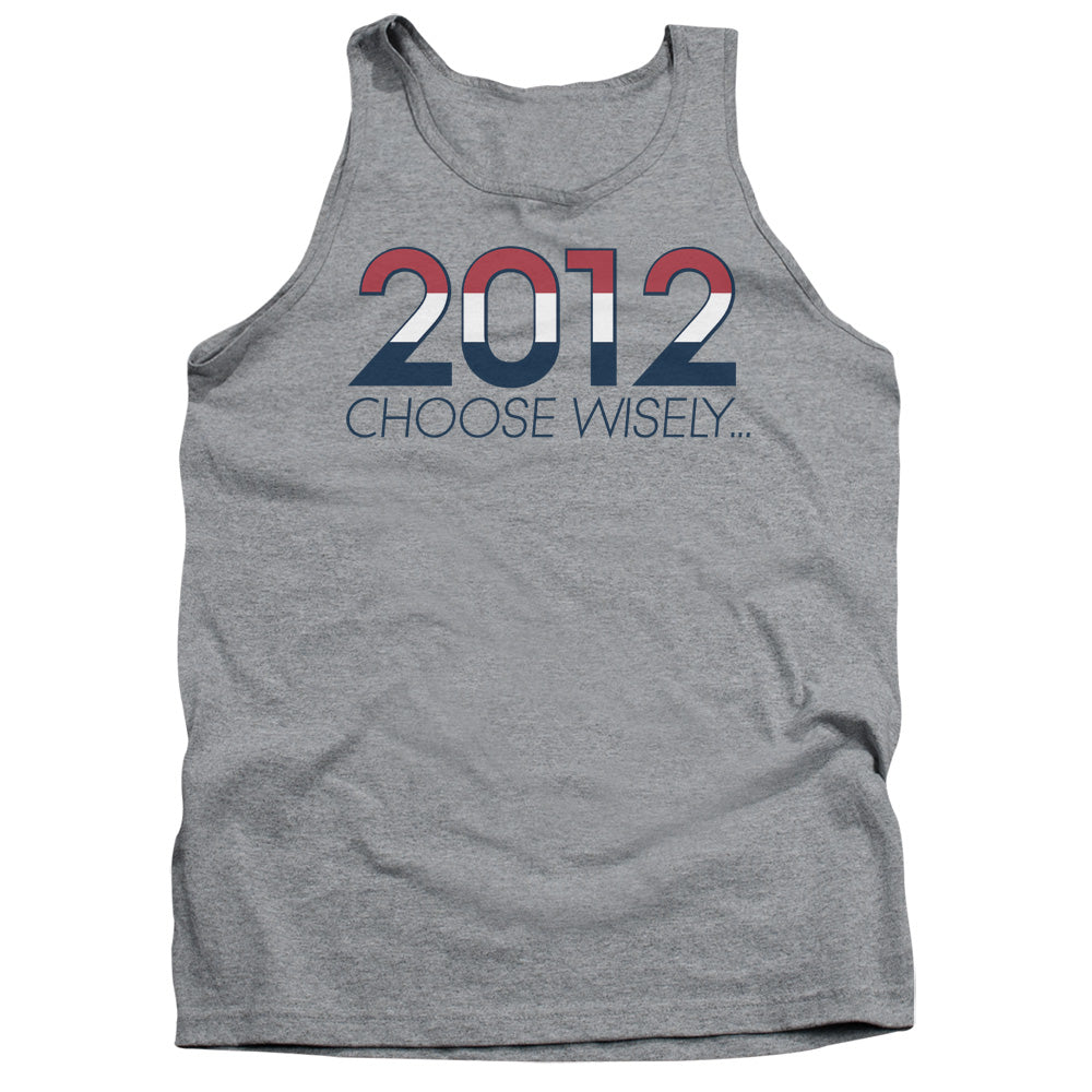 Choose Wisely - Adult Tank - Athletic Heather