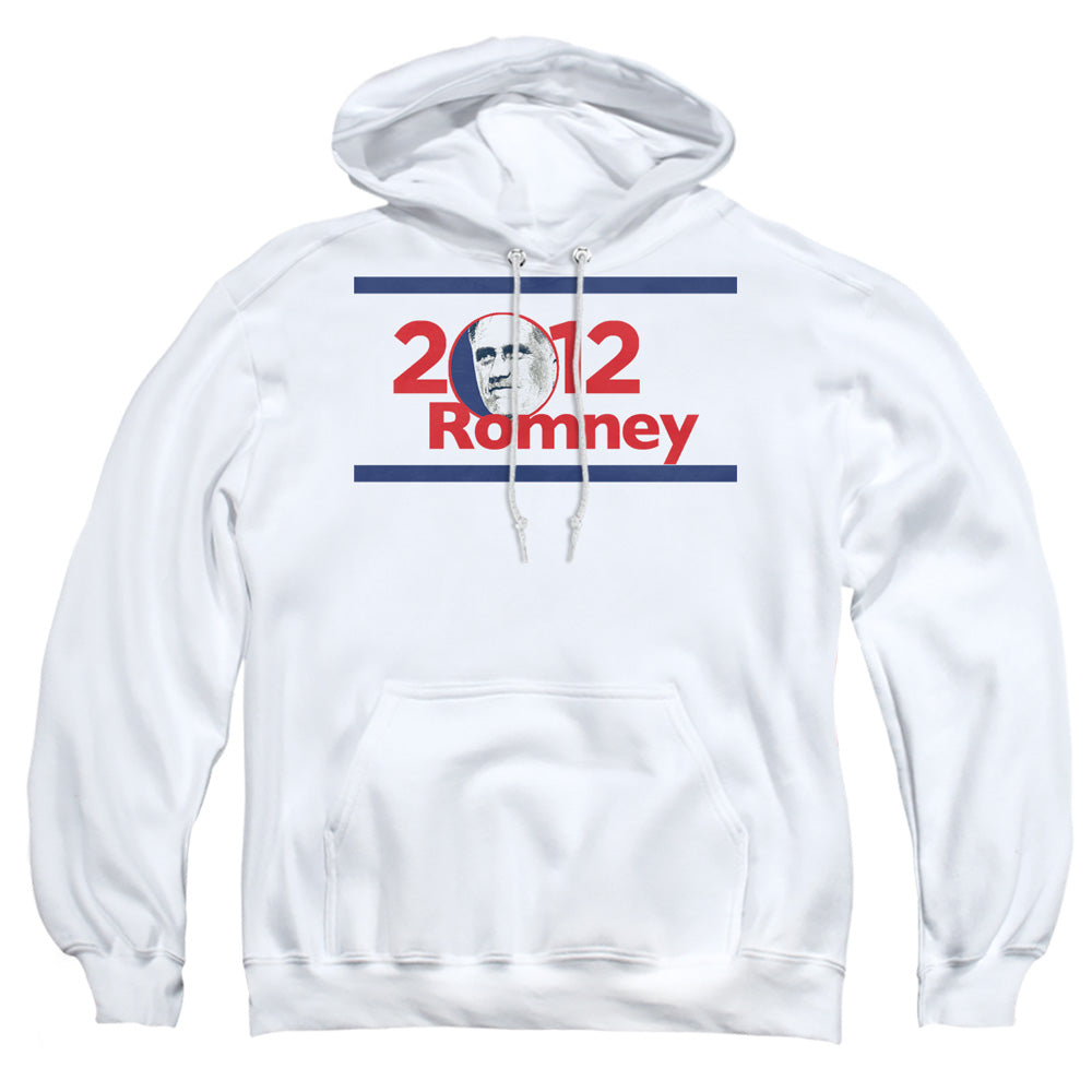 2012 Romney - Adult Pull-over Hoodie - White