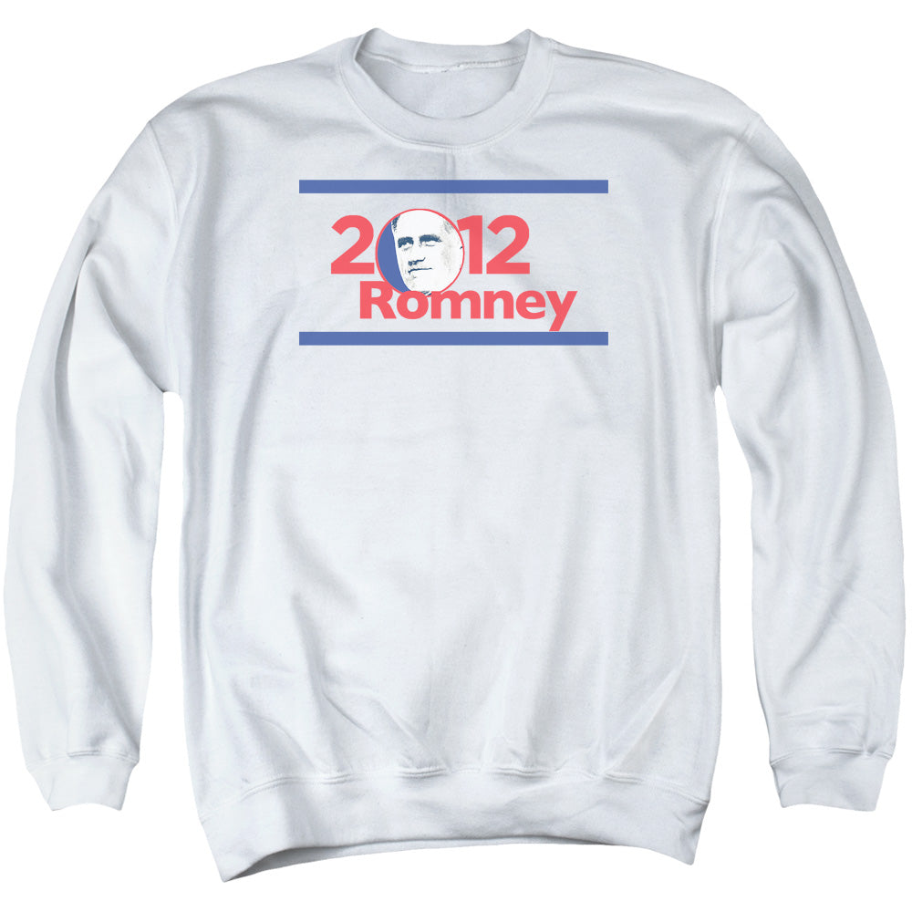 2012 Romney - Adult Crewneck Sweatshirt - White