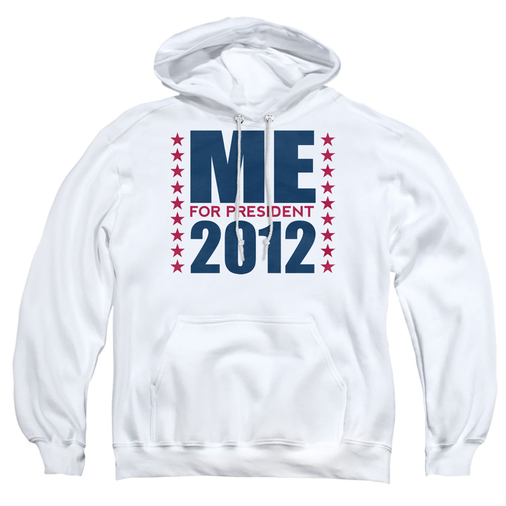Me For President - Adult Pull-over Hoodie - White