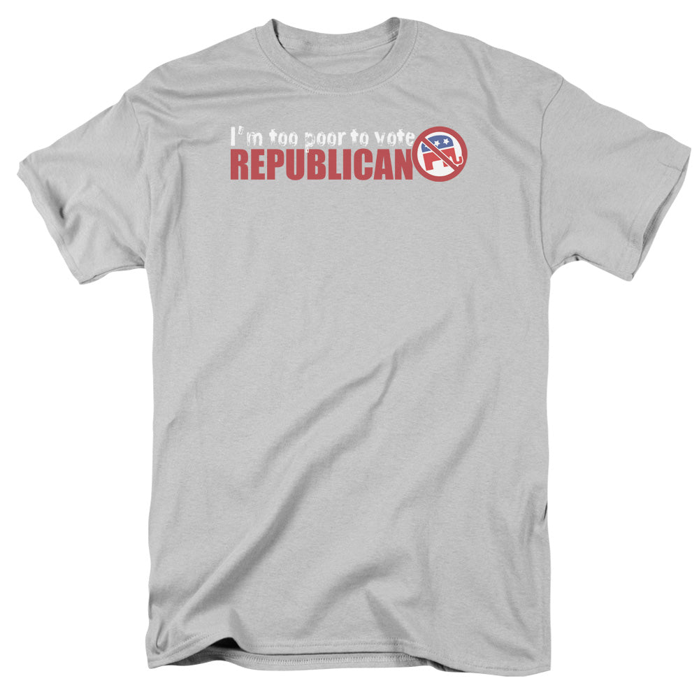 Too Poor - Short Sleeve Adult 18 - 1 - Silver T-shirt