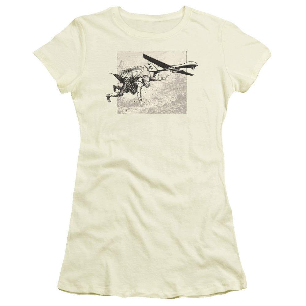 A Human Race - Short Sleeve Junior Sheer - Cream T-shirt