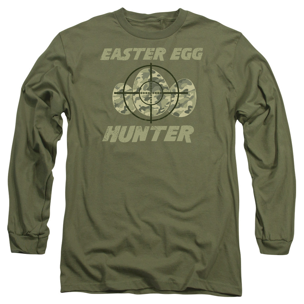 The Hunt - Long Sleeve Adult 18 - 1 - Military Green T-shirt