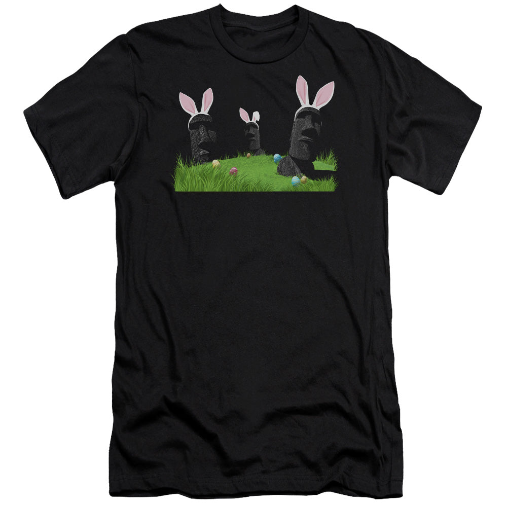Easter Island - Short Sleeve Adult 30 - 1 - Black T-shirt