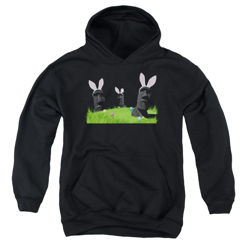 Easter Island - Youth Pull-over Hoodie - Black