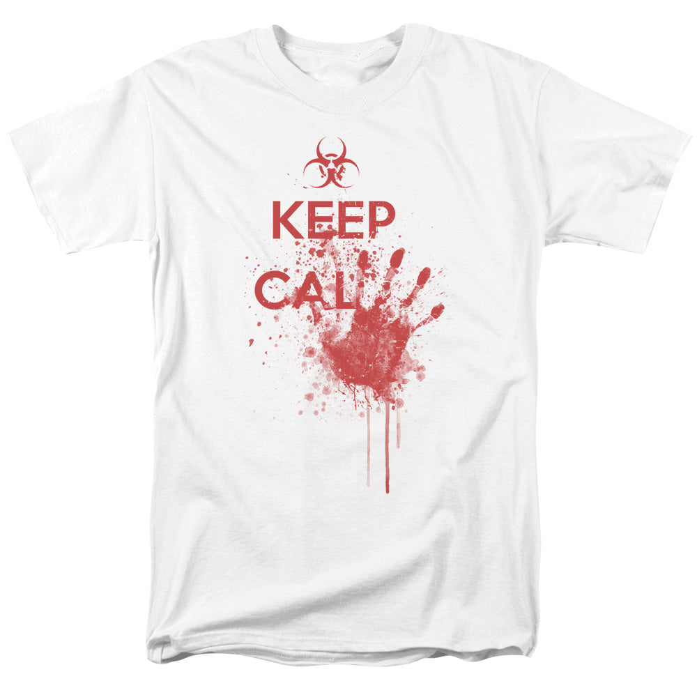 Keep Cal - Short Sleeve Adult 18 - 1 - White T-shirt