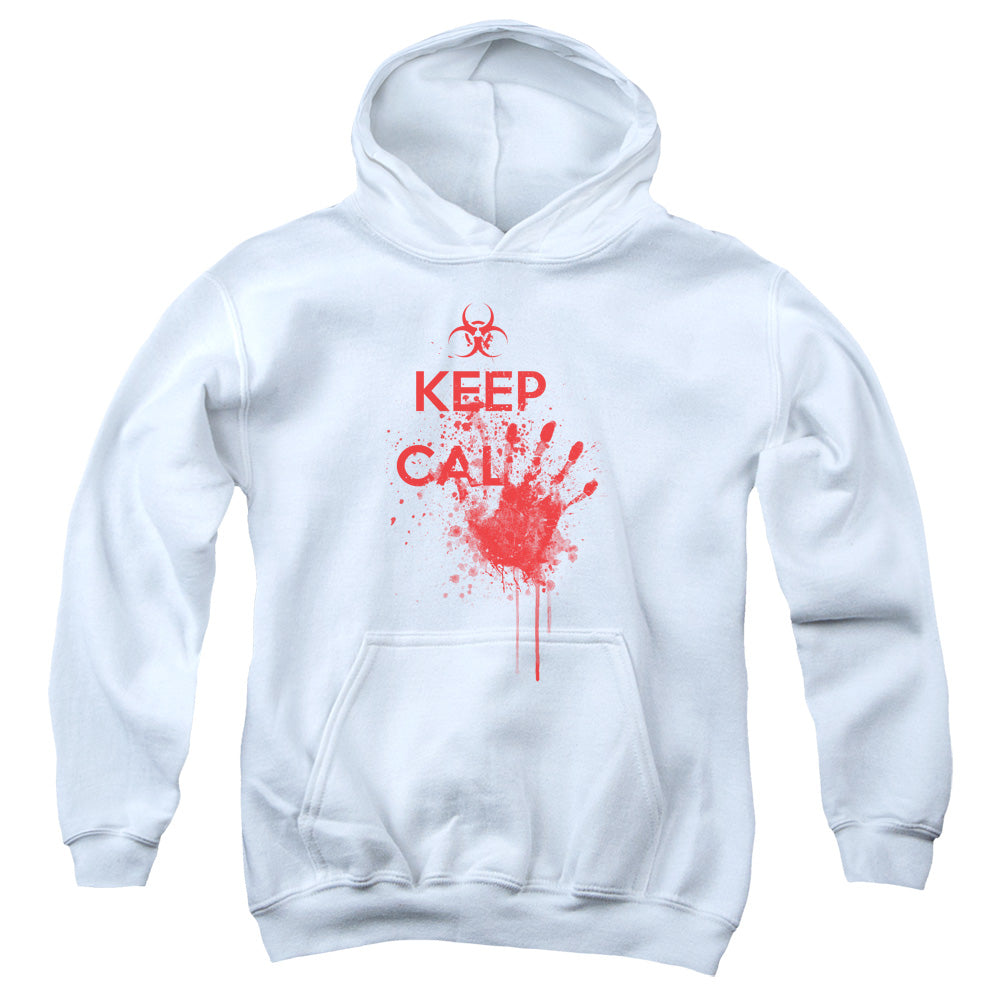 Keep Cal - Youth Pull-over Hoodie - White