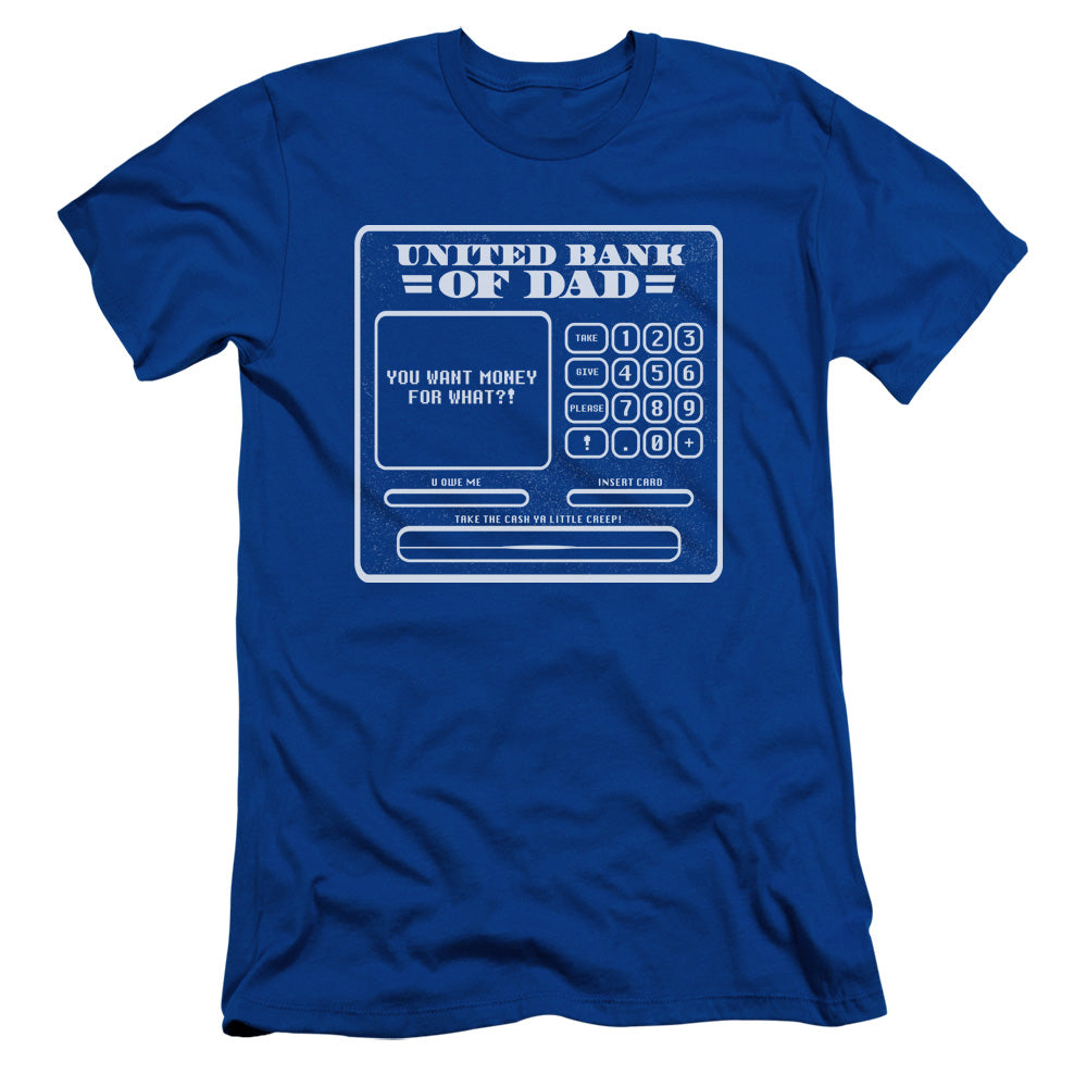 Dad Aka Atm - Short Sleeve Adult 30 - 1 - Royal Blue T-shirt