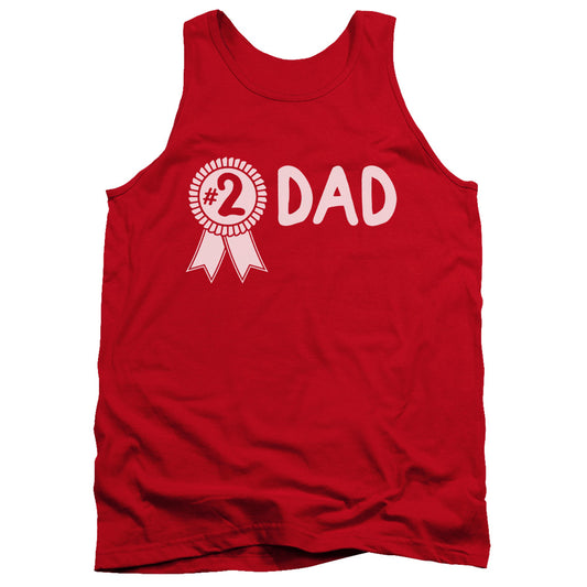 #2 Dad - Adult Tank - Red