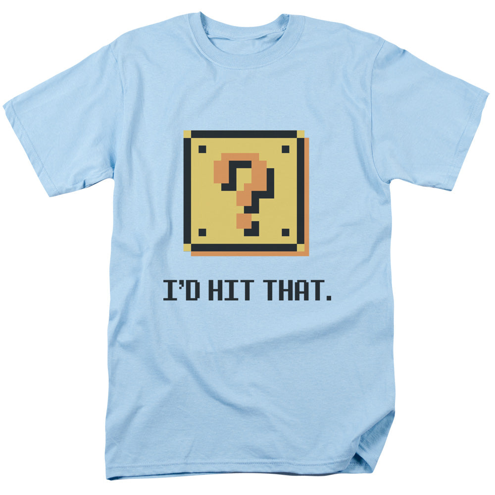 Id Hit That - Short Sleeve Adult 18 - 1 - Light Blue T-shirt