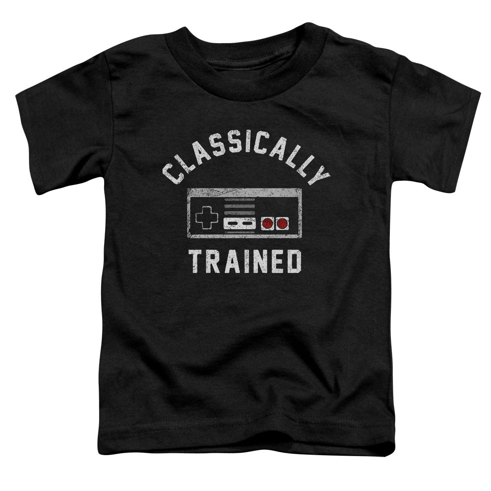 Classically Trained - Short Sleeve Toddler Tee - Black T-shirt