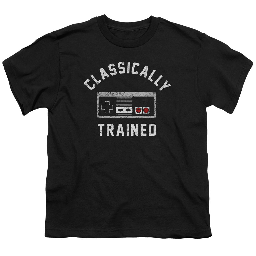 Classically Trained - Short Sleeve Youth 18 - 1 - Black T-shirt