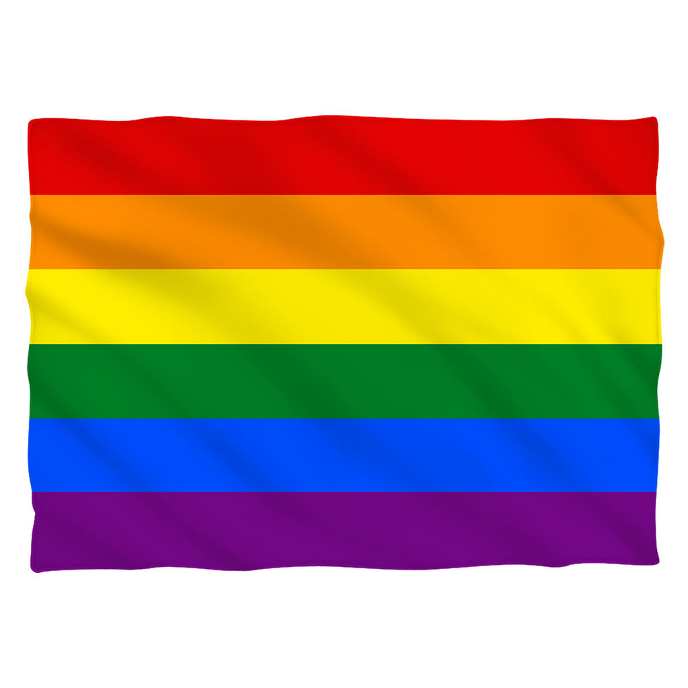 Pride Flag - Pillow Case - White