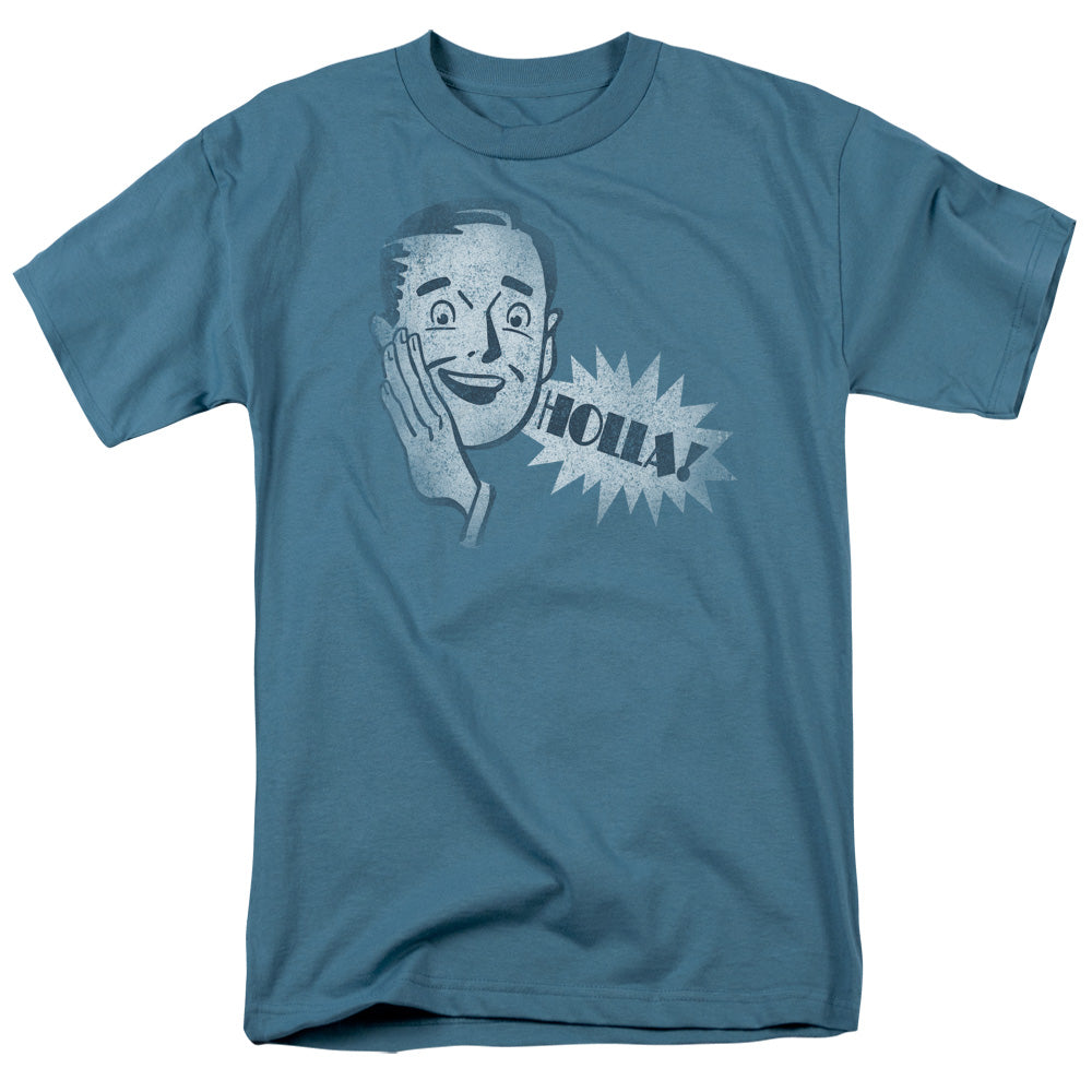 Holla - Short Sleeve Adult 18 - 1 - Slate T-shirt