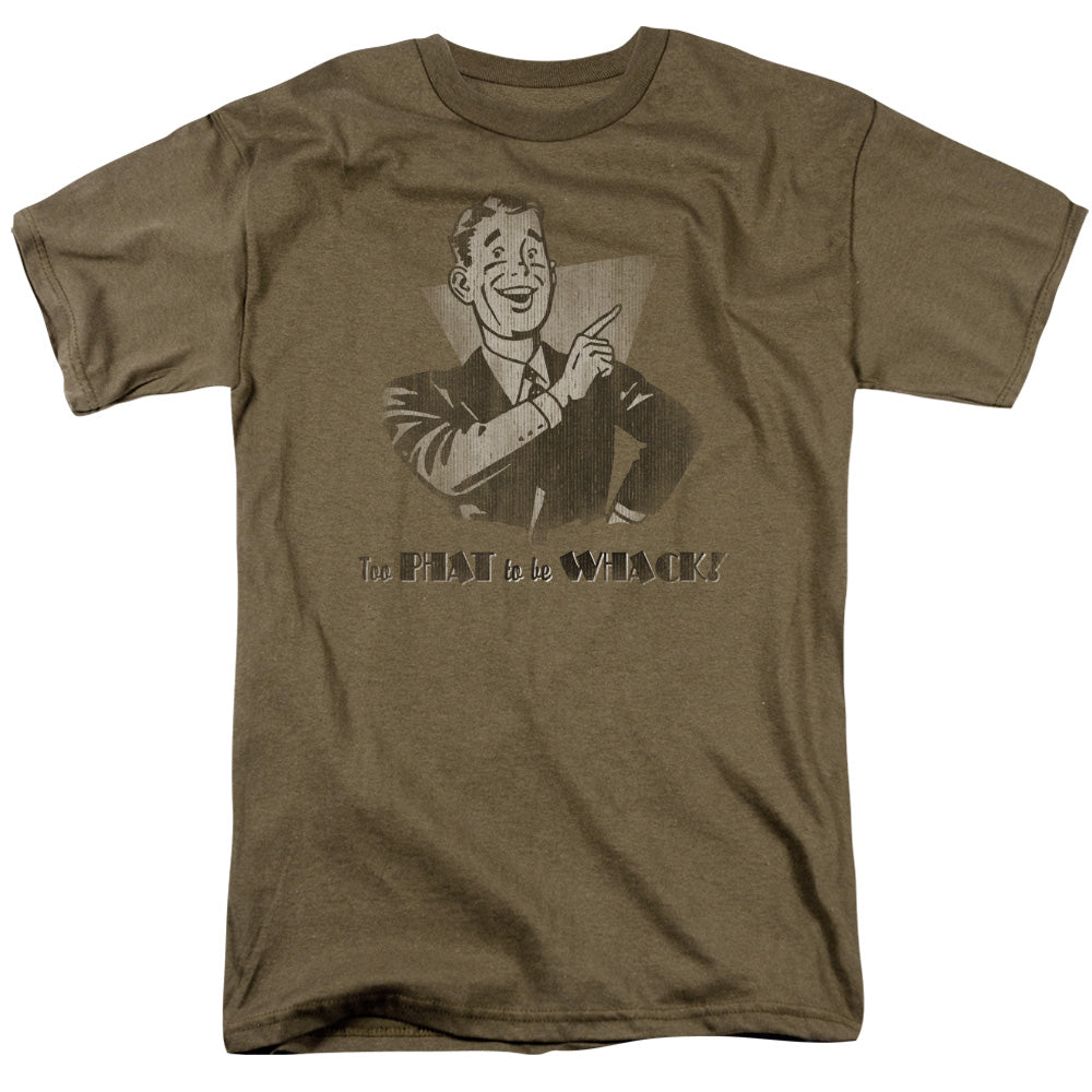 Too Phat To Be Whack - Short Sleeve Adult 18 - 1 - Safari Green T-shirt