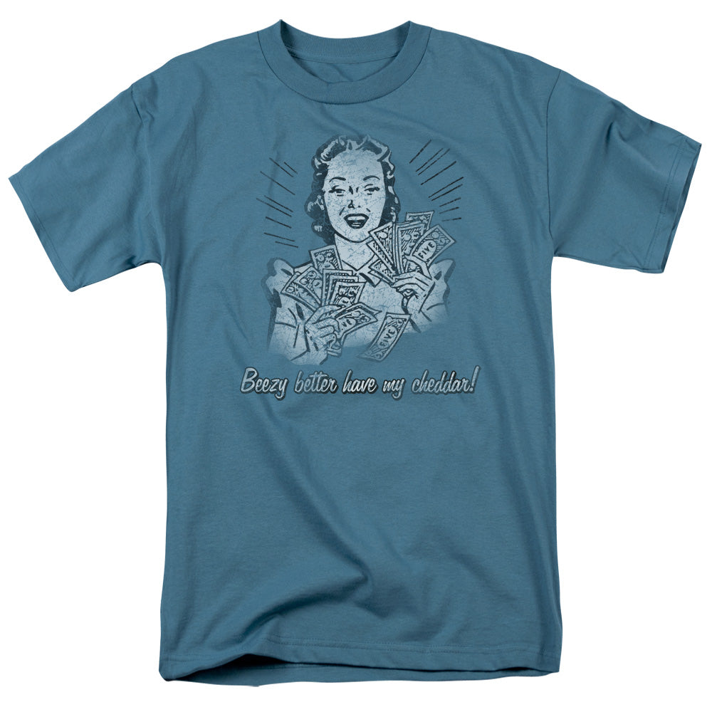 Beezy Better Have My Cheddar - Short Sleeve Adult 18 - 1 - Slate T-shirt