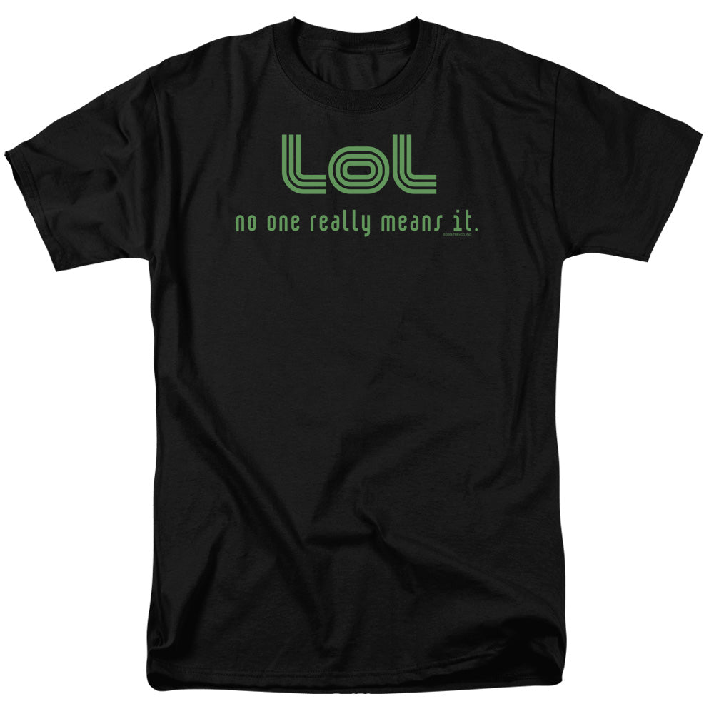Lol - Short Sleeve Adult 18 - 1 - Black T-shirt