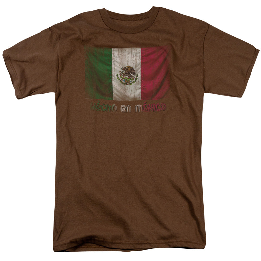 Hecho En Mexico - Short Sleeve Adult 18 - 1 - Coffee T-shirt