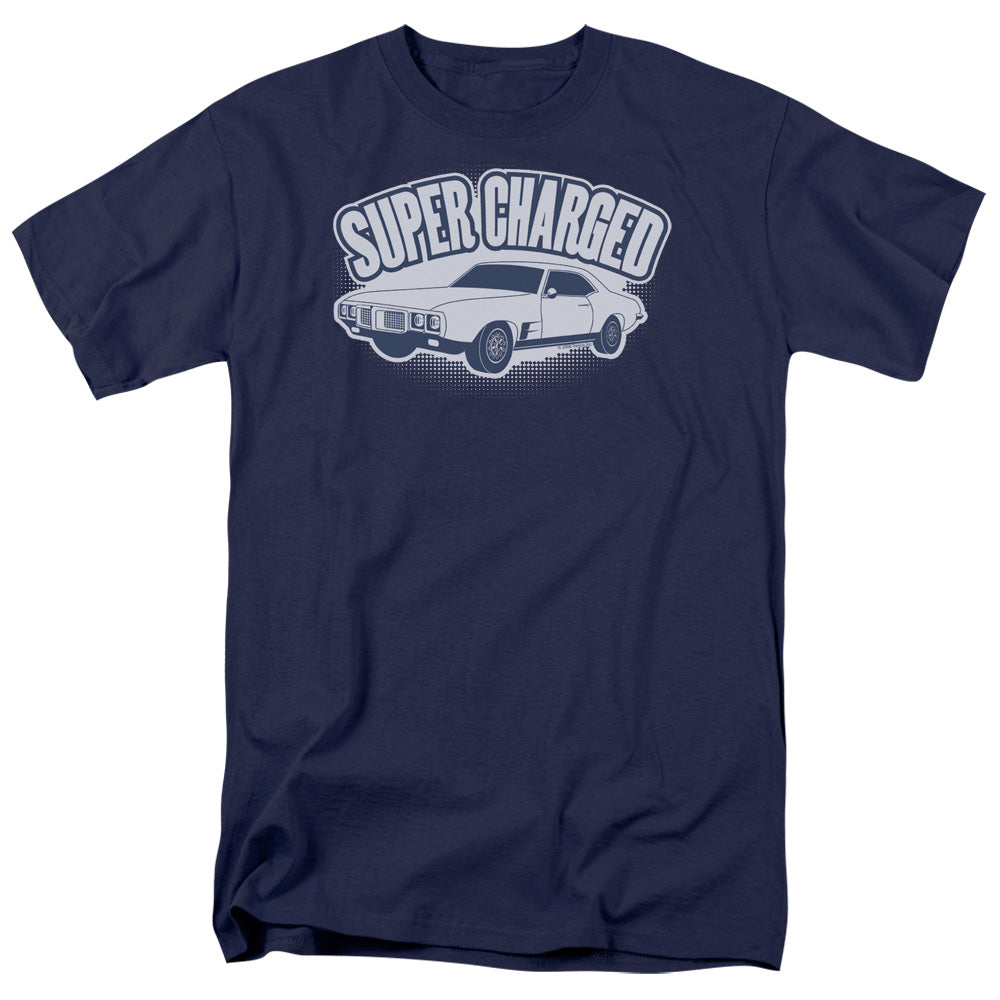 Super Charged - Short Sleeve Adult 18 - 1 - Navy T-shirt