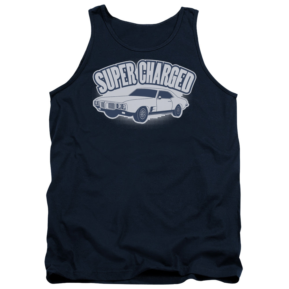 Super Charged - Adult Tank - Navy