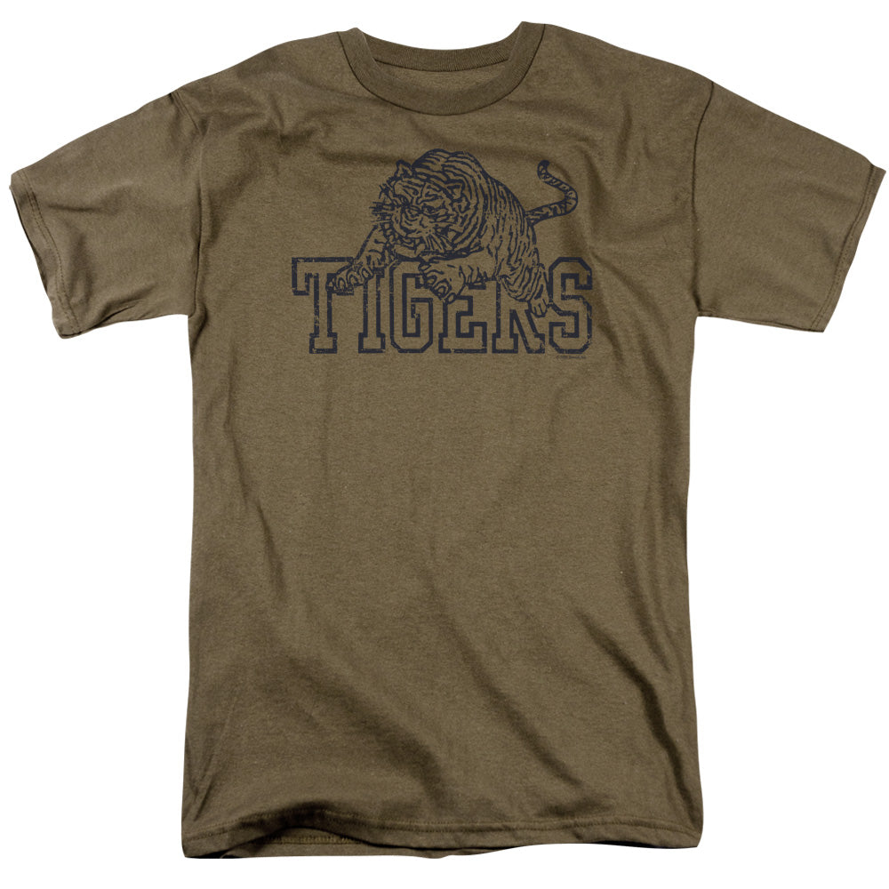 Tigers - Short Sleeve Adult 18 - 1 - Safari Green T-shirt