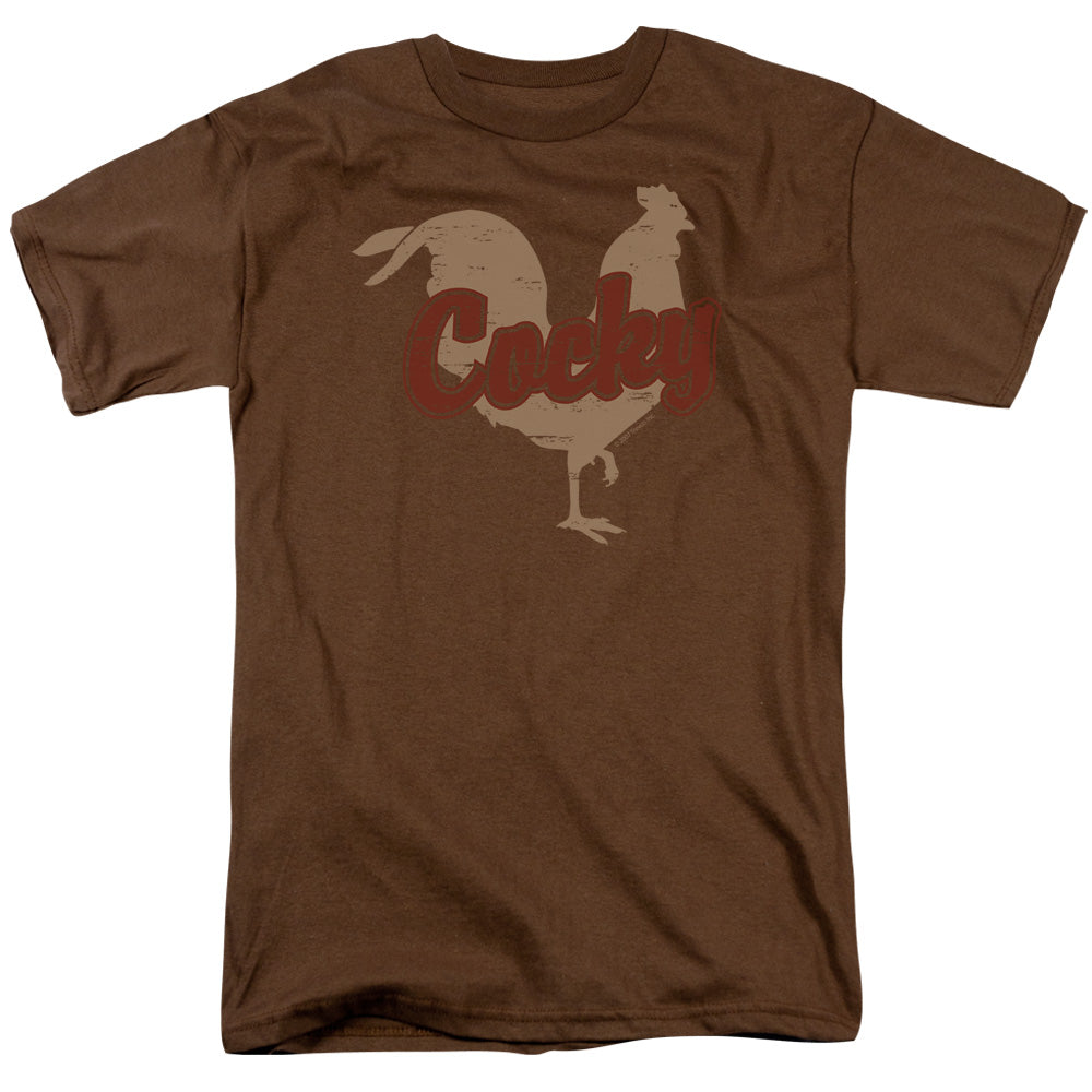 COCKY - ADULT 18/1 - COFFEE T-Shirt