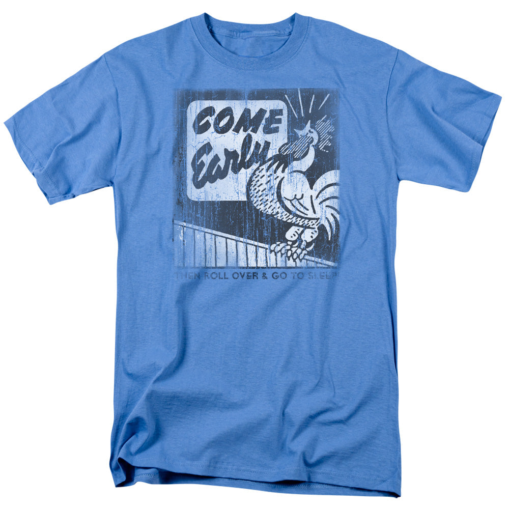 Come Early - Short Sleeve Adult 18 - 1 - Carolina Blue T-shirt